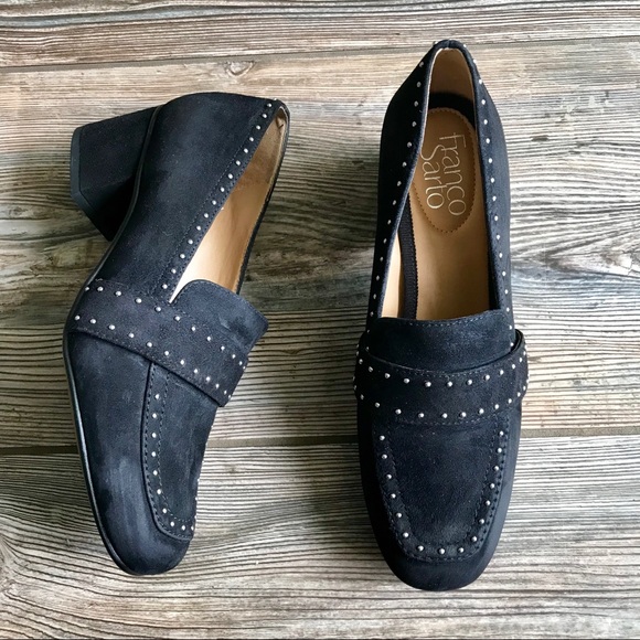 Franco Sarto Shoes - FRANCO SARTO heeled suede loafer